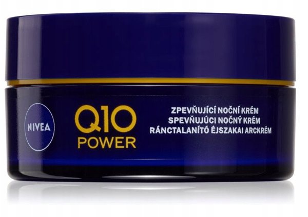 Nivea Q10 Αντιρυτιδική Κρέμα Νύχτας Βαθιάς Αναγέννησης 50 ml