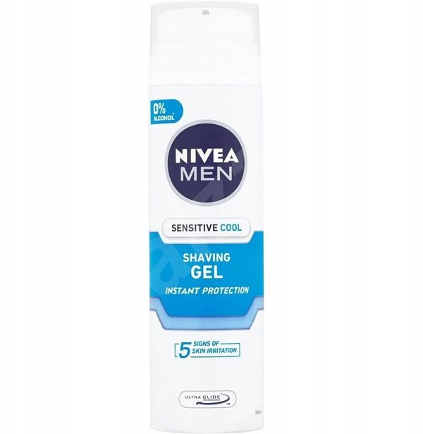 Nivea Men Sensitive Cool Τζελ Ξυρίσματος 200 ml