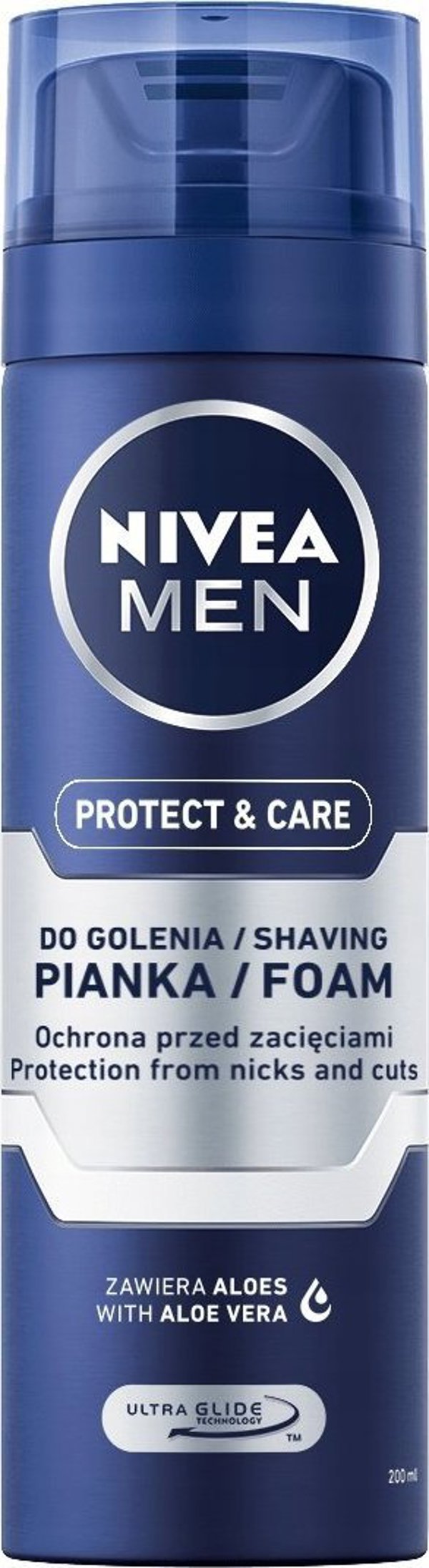 Nivea Men Protect and Care αφρός ξυρίσματος 200ml