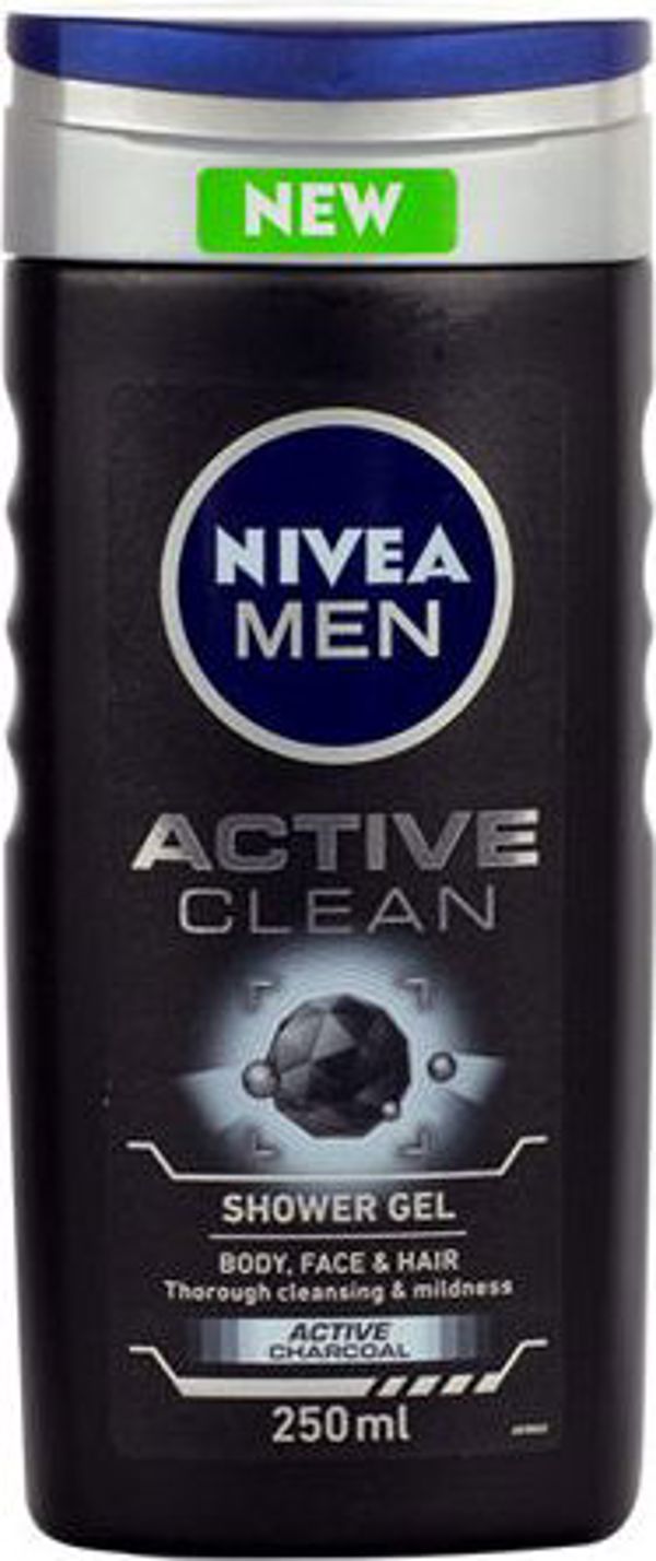 Nivea Men Active Clean Αφρόλουτρο 250ml