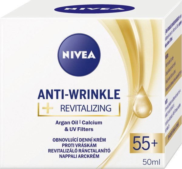 Nivea Αντιρυτιδική + Αναζωογονητική Ημέρας 55+ 50 ml