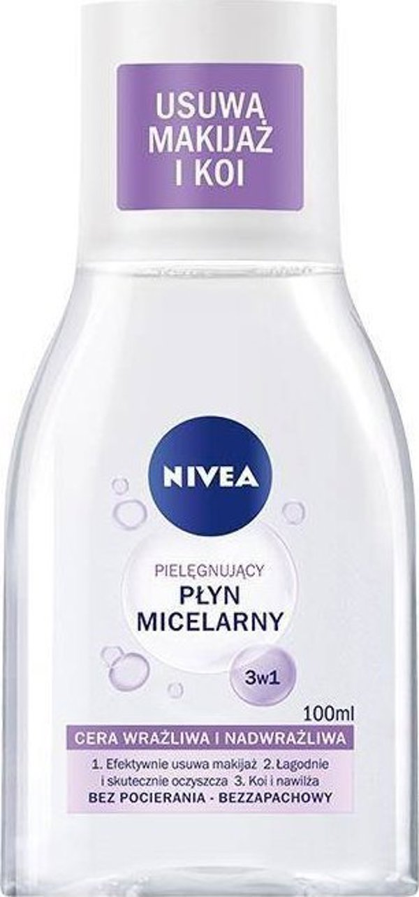 Nivea MicellAir Skin Breathe περιποιητικό νερό καθαρισμού micellar για ευαίσθητο και υπερευαίσθητο δέρμα 100 ml