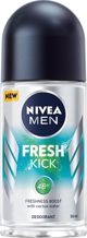 Nivea Men Fresh Kick Αντιιδρωτικό Roll-On, Με Νερό Κάκτου Και Μενθόλη, 50ml