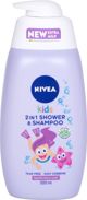 Nivea Kids 2in1 Αφρόλουτρο & Σαμπουάν 500ml