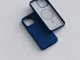 Θήκη Njord by Elements για iPhone 15 Pro MagSafe σουέτ Μπλε