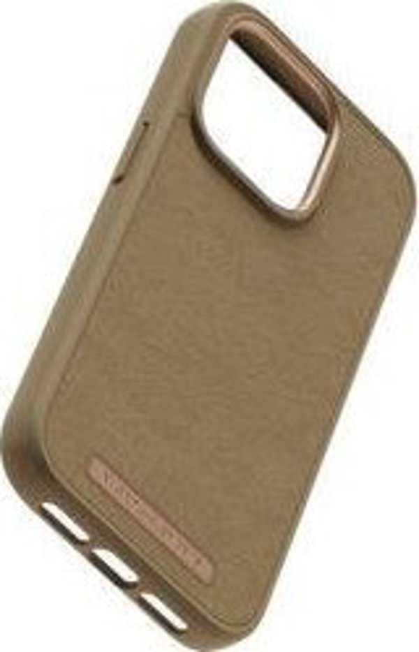 Θήκη Njord by Elements Suede για iPhone 14 Pro Max Camel Comfort+ 11861975 8720574621457