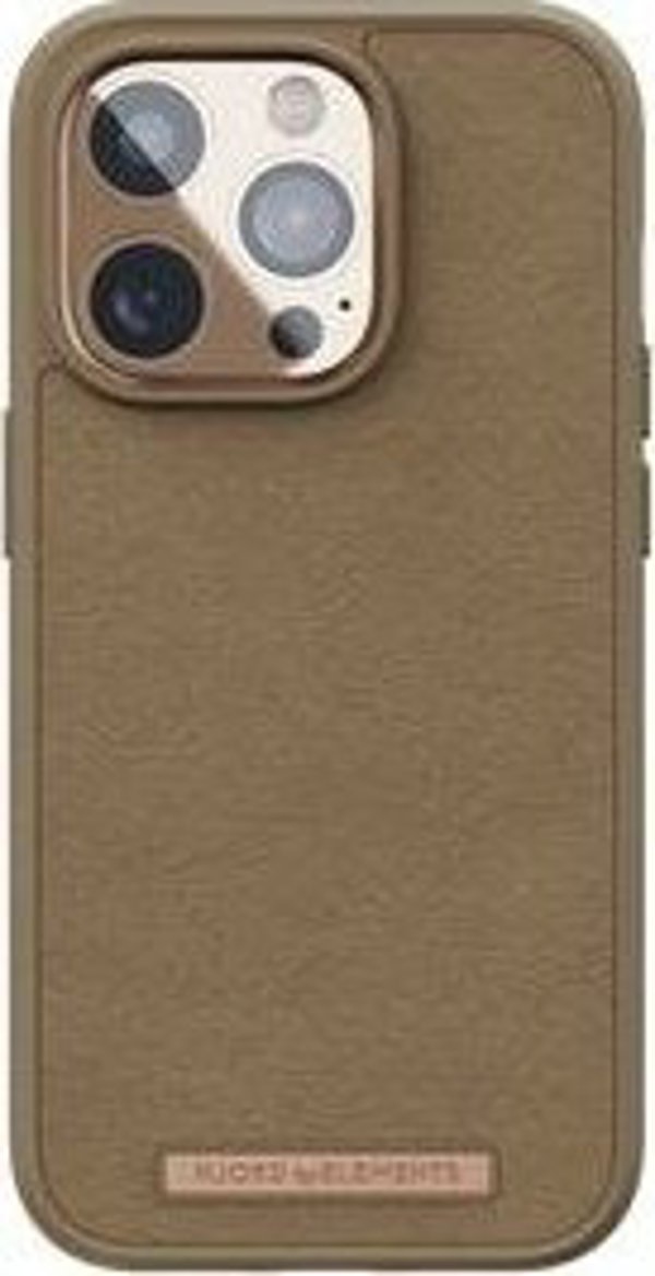 Θήκη Njord by Elements Suede για iPhone 14 Pro Max Camel Comfort+ 11861975 8720574621457