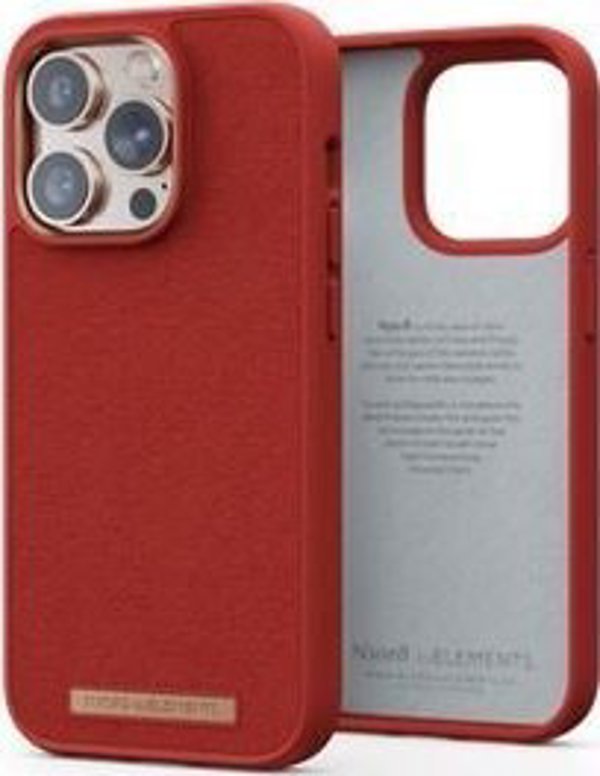 Θήκη σουέτ για iPhone 14 Pro Burnt Orange Comfort+