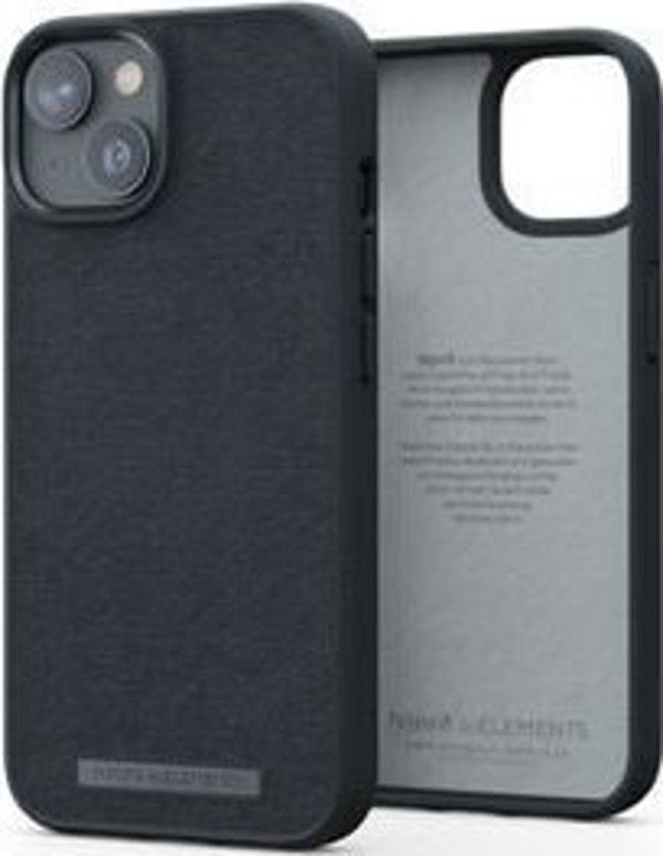 Njord by Elements Njord by Elements Suede Case για iPhone 14 Plus Black Comfort+ 11822158 8720574620900