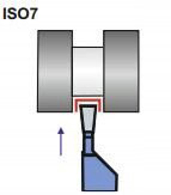 Pafana NNPC 2516 S20 Nozzle Tok.ISO 7 L - Εργαλείο Κοπής για Τόρνο