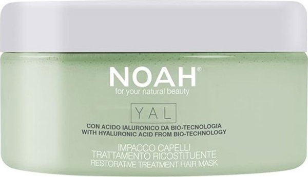 Noah Yal Restorative Treatment Hair Mask With Hyaluronic Acid αναδομητική μάσκα μαλλιών με υαλουρονικό οξύ 200ml