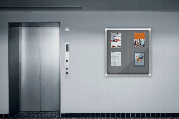 Πίνακας φελλού Nobo Premium Plus 8xA4 γκρι