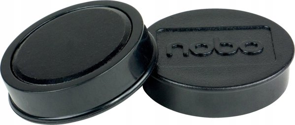 Μαγνήτες Nobo 38mm μαύροι