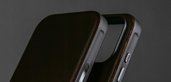 Nomad Δερμάτινη Θήκη Modern Leather για iPhone 17 Pro Max, Καφέ