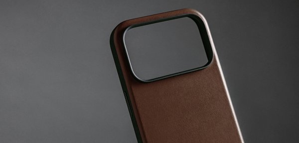 Nomad Δερμάτινη Θήκη Modern Leather για iPhone 17 Pro Max, Καφέ