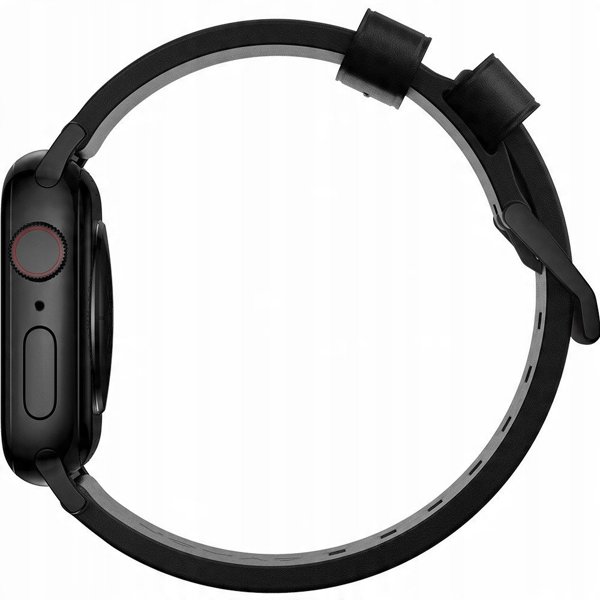Nomad Modern Band - καφέ δέρμα, μαύρο υλικό - AW 41mm/42mm