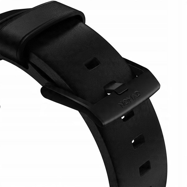 Nomad Modern Band - καφέ δέρμα, μαύρο υλικό - AW 41mm/42mm