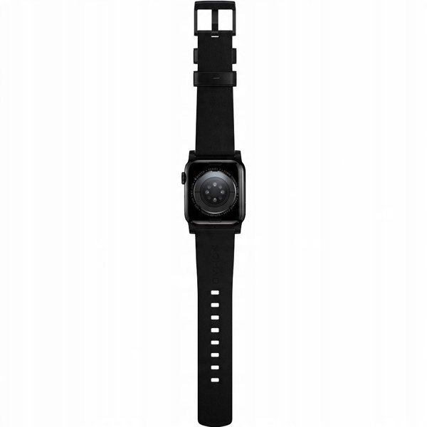 Nomad Modern Band - καφέ δέρμα, μαύρο υλικό - AW 41mm/42mm