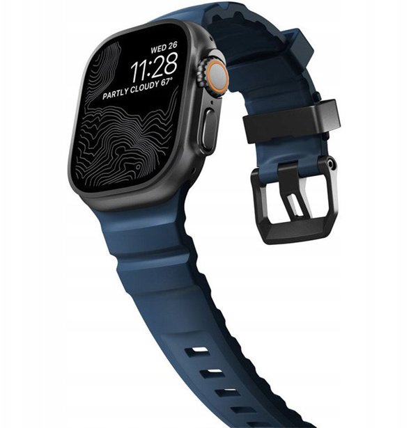 NOMAD Rocky Point Band Atlantic Connector Μαύρο 49mm / 46mm / 45mm