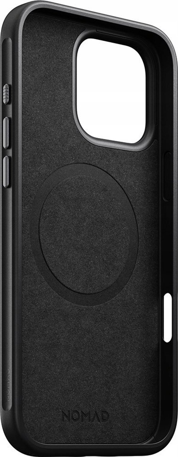 Nomad Nomad Μοντέρνα Δερμάτινη Θήκη, καφέ - iPhone 16 Pro