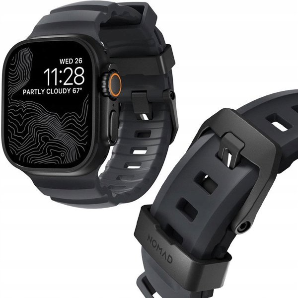 NOMAD Rocky Point Band Storm Connector Μαύρο 49mm / 46mm / 45mm