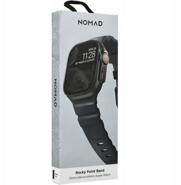 NOMAD Rocky Point Band Storm Connector Μαύρο 49mm / 46mm / 45mm