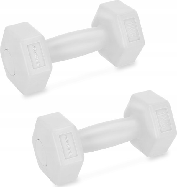 None Σετ εξάγωνων αλτήρων Spokey MONSTER 2x 1 kg