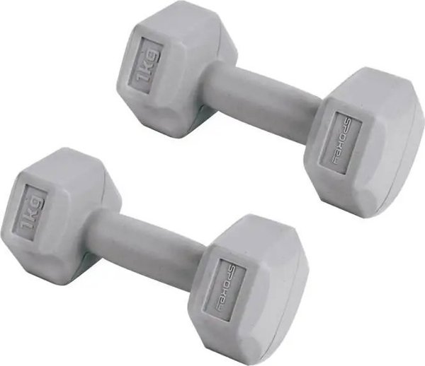 None Σετ εξάγωνων αλτήρων Spokey MONSTER 2x 1 kg