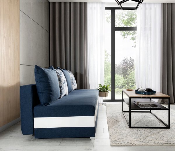 Nore Sofa NORE Calia, pilka/balta
