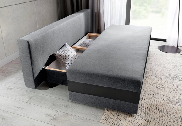 Nore Sofa NORE Calia, pilka/balta