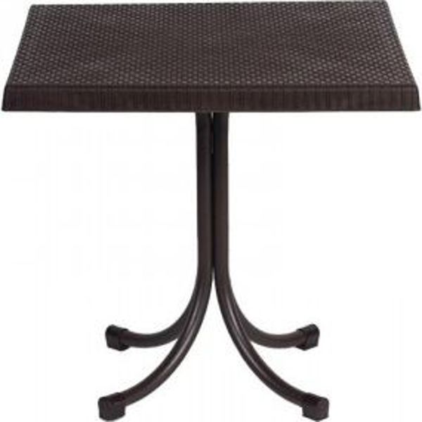 Nore Τραπέζι Rattan, καφέ