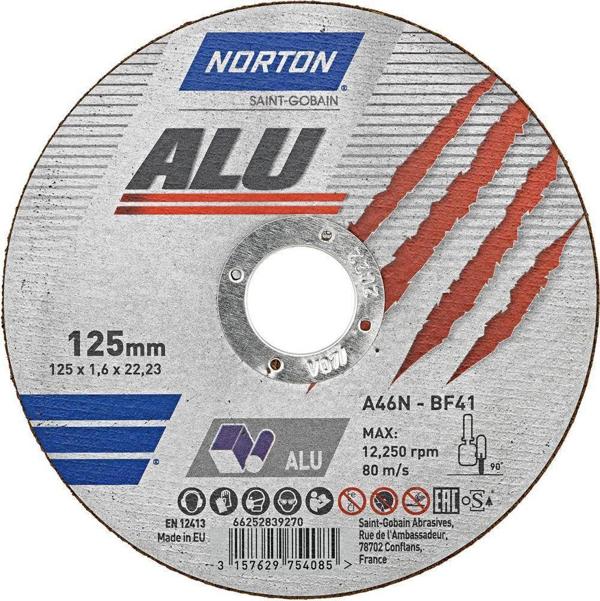 Norton Clipper Δίσκος κοπής αλουμινίου