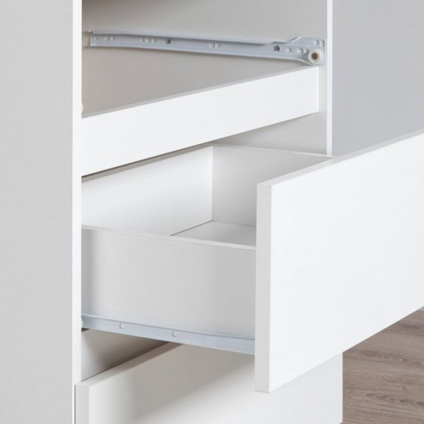 Nore Κομοδίνο NORE CL2 40 cm, λευκό 8450628 5901738164475