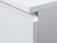 Nore Κομοδίνο NORE CL2 40 cm, λευκό 8450628 5901738164475