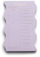Σημειωματάριο Wavy Daily Lilac