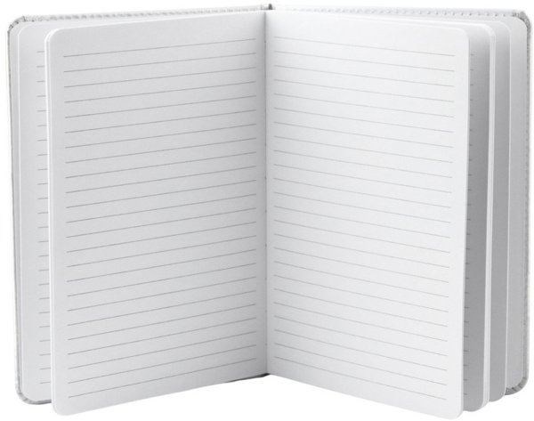 Lean Σημειωματάριο Planner A5 Με Γραμμές, Σχέδιο Φυτά & Λάστιχο, 80 Σελίδες