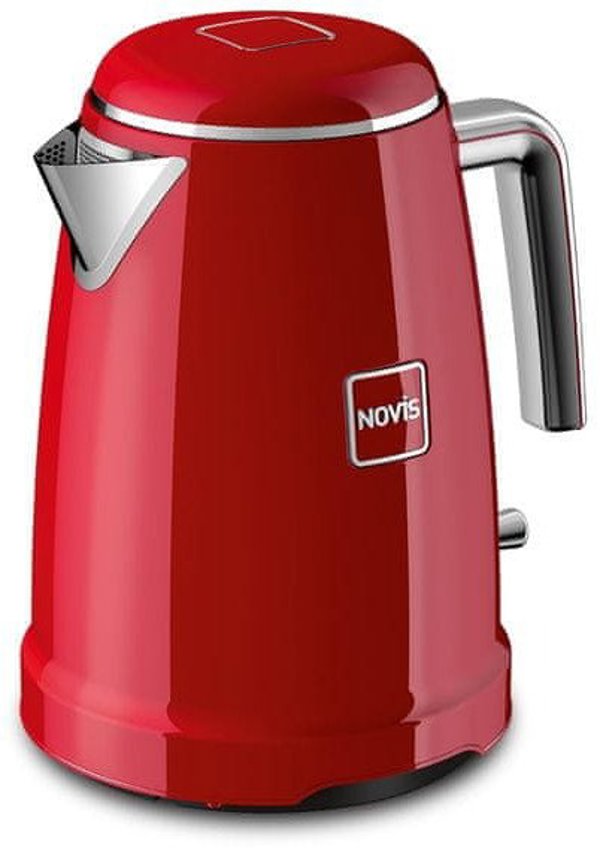 NOVIS K1 elektrinis virdulys, raudonos spalvos