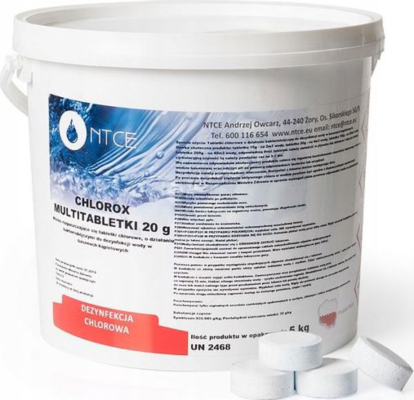 NTCE Χλωρίνη 20g Μπλε Χημεία 5kg