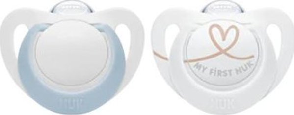 NUK NUK ΠΙΠΙΛΑ USP 2EL 0-2M STAR 10730690 1/6