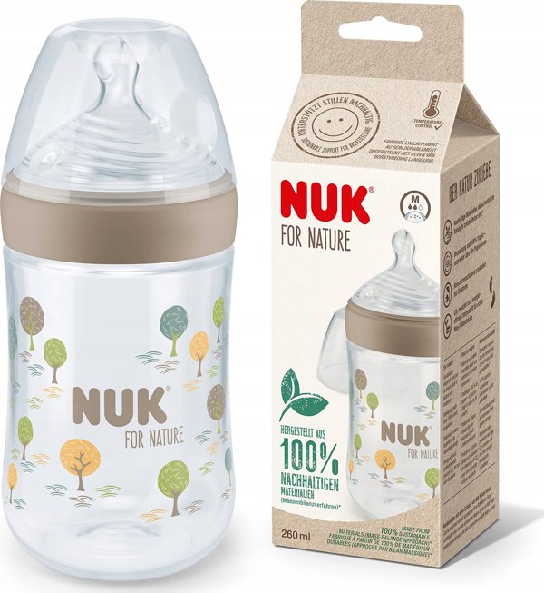 NUK NUK BOTTLE PP 260ML M FOR NATU POP 10742005 1/6 13441864 4008600441151