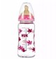 NUK ΓΥΑΛΙΝΟ ΜΠΟΥΚΑΛΙ 240ML SMO 0-6M FC ΡΟΖ 10745122