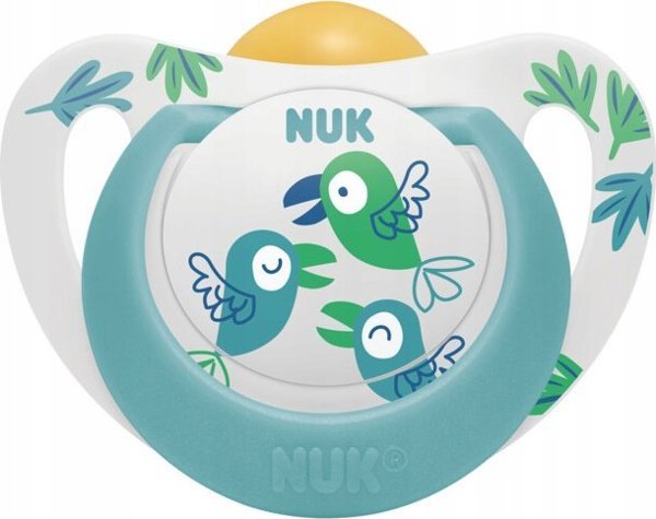 NUK NUK ΠΙΠΙΛΑ ΣΙΛΙΚΟΝΗΣ LAT 2EL 18-36M STAR 10737046 1/6