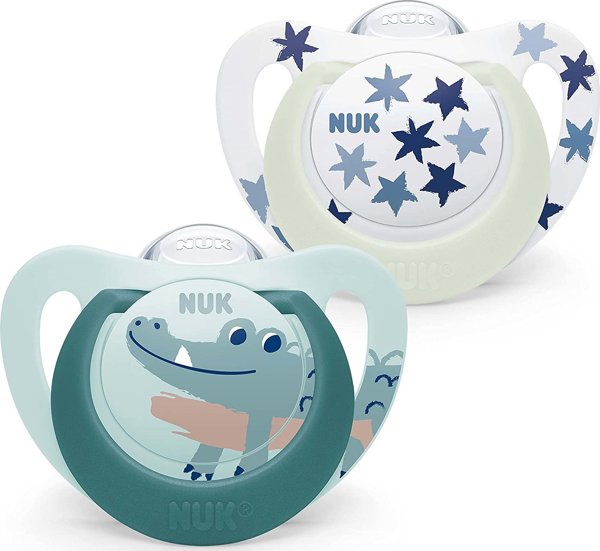 NUK NUK ΠΙΠΙΛΑ USP 2EL 6-18M D&N CROCO 10176290 1/6