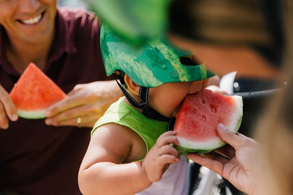 Κράνος Ποδηλασίας Nutcase Baby Nutty Watermelon Mips, 48-52 cm