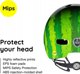 Κράνος Ποδηλασίας Nutcase Street Watermelon Mips, 56-60 cm