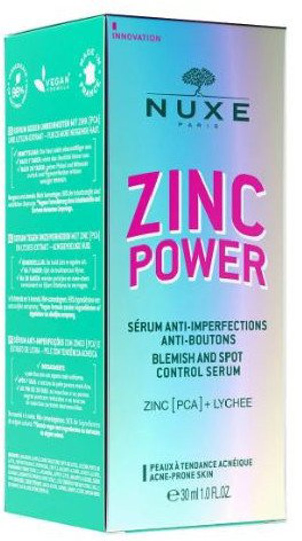 NUXE_Zinc Power Αντιβακτηριακό Σέρουμ Ελέγχου Ατελειών 30ml