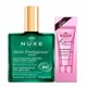 NUXE_SET Huile Prodigieuse Neroli ξηρό λάδι φροντίδας προσώπου, σώματος και μαλλιών 100ml + Hair Prodigieux High Shine σαμπουάν 30ml