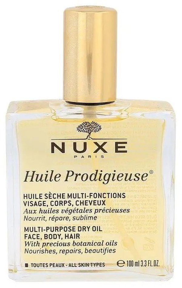 NUXE_Huile Prodigieuse ξηρό λάδι περιποίησης για το σώμα, το πρόσωπο και τα μαλλιά 30ml