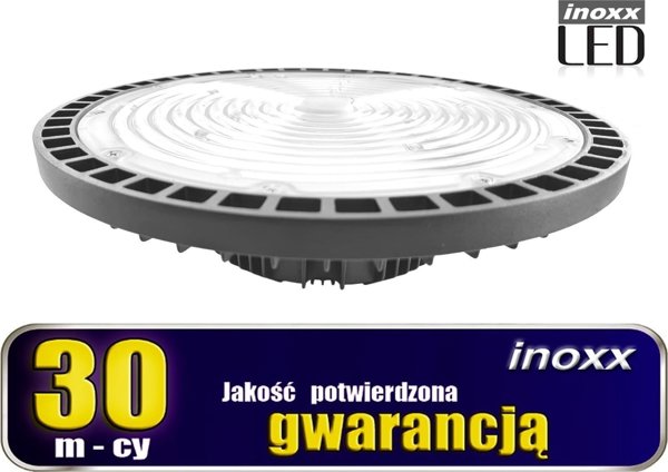Nvox Βιομηχανικός λαμπτήρας LED IP65 200W High Bay UFO 24 000lm 4000K ουδέτερο