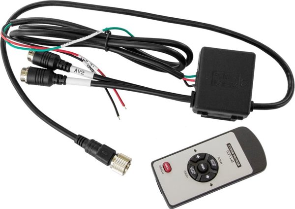 Nvox Οθόνη LCD 9 ιντσών με υποστήριξη για 2 κάμερες 4pin 12v 24v